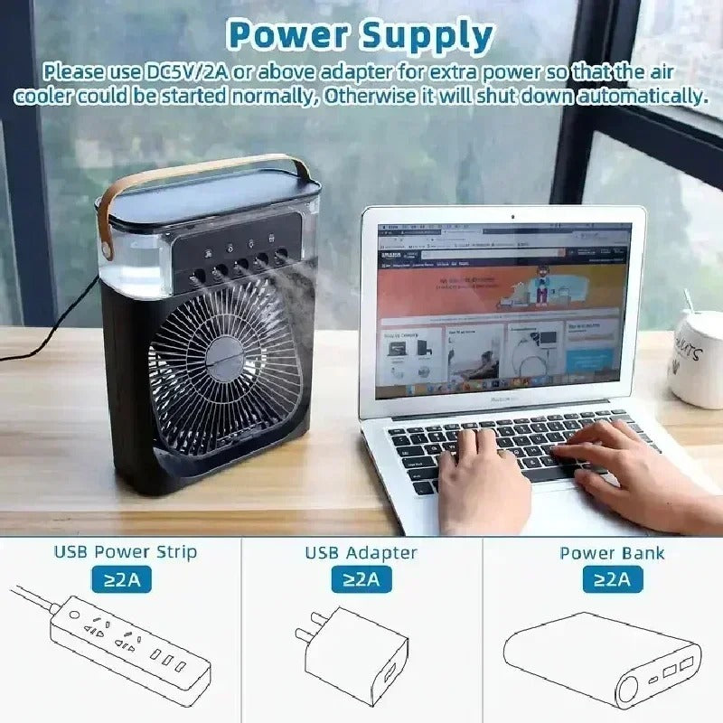 💨 Mini CoolBreeze – Frescura al instante
